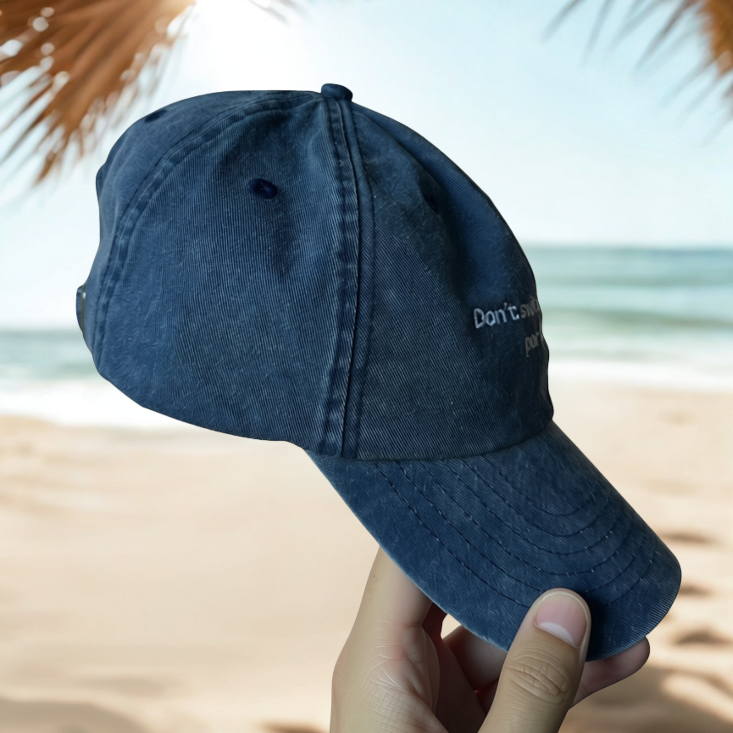 Don't Switch to English, Por Favor Hat - Portuguese Learner Cap - Funny Portuguese Gift