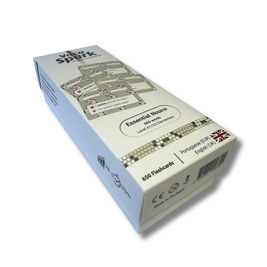 European Portuguese Vocabulary Mega Deck - A1/A2
